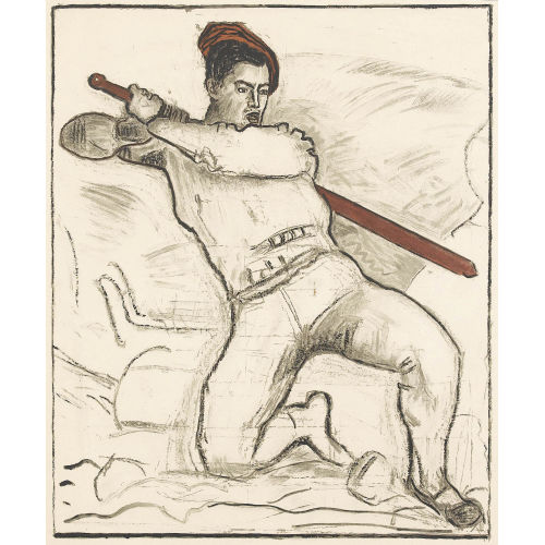 FERDINAND HODLER : Der R�ckzug von Marignano (DOBIASCHOFSKY AUKTIONEN AG)