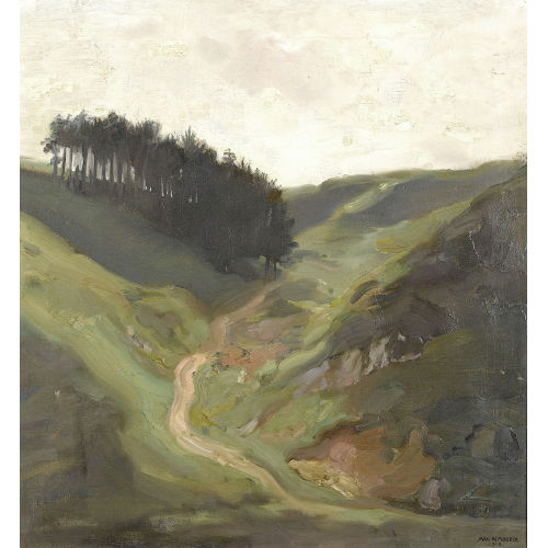 MAX RIMBOECK : Sommerliche Landschaft (DOBIASCHOFSKY AUKTIONEN AG)