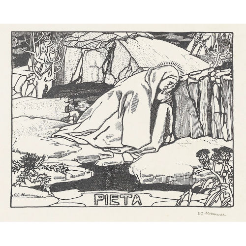CHARLES CLOS OLSOMMER : 'Pieta' (DOBIASCHOFSKY AUKTIONEN AG)