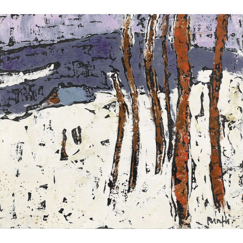 WALTER MAFLI : 'Paysage d′hiver' (DOBIASCHOFSKY AUKTIONEN AG)