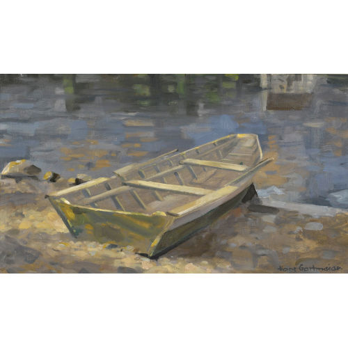 HANS GARTMEIER : Ruderboot am Seeufer (DOBIASCHOFSKY AUKTIONEN AG)