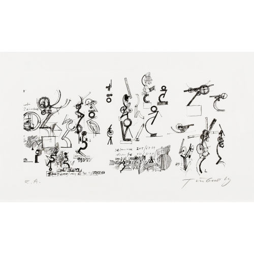 JEAN TINGUELY : Figuren (DOBIASCHOFSKY AUKTIONEN AG)