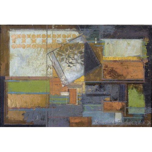 HANS RUDOLF SCHIESS : Geometrische Komposition (DOBIASCHOFSKY AUKTIONEN AG)