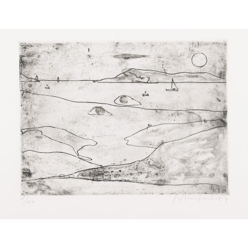 RUDOLF MUMPRECHT : Paysage de mer (DOBIASCHOFSKY AUKTIONEN AG)