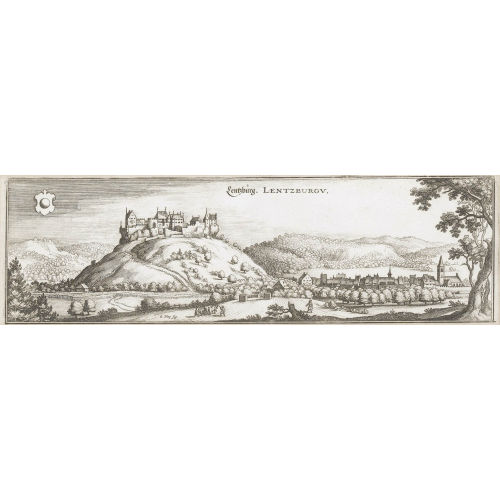 MATTH�US D.�. MERIAN : 'Lentzburg. Lentzburgv,' (DOBIASCHOFSKY AUKTIONEN AG)