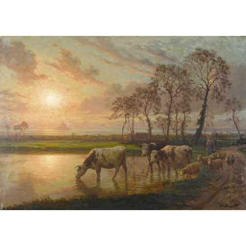FELIX PLANQUETTE : 'La Mare de Huisnes' (DOBIASCHOFSKY AUKTIONEN AG)