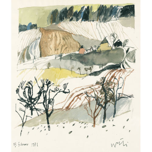 HUGO WETLI : Emmentaler Landschaft (DOBIASCHOFSKY AUKTIONEN AG)