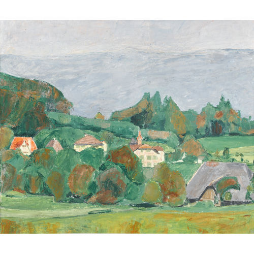 BRUNO HESSE : Oschwand mit Nebelmeer (DOBIASCHOFSKY AUKTIONEN AG)