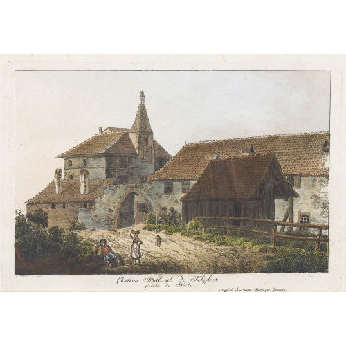 ACHILLES BENZ : 'Chateau Ballival de Klybek./proche de B�sle.' (DOBIASCHOFSKY AUKTIONEN AG)