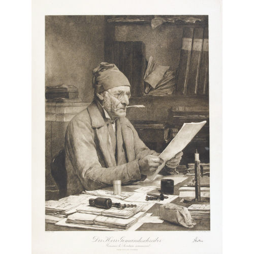 ALBERT ANKER : 'Der Herr Gemeindeschreiber/Monsieur le Secr�taire...' (DOBIASCHOFSKY AUKTIONEN AG)