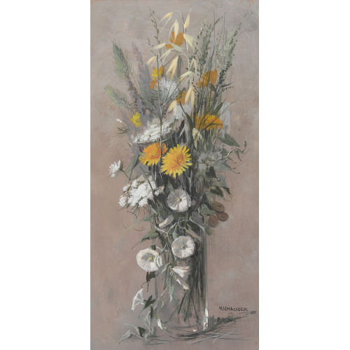 RENEE YOLANDA HAUSER : 'Bouquet du chemin' (DOBIASCHOFSKY AUKTIONEN AG)