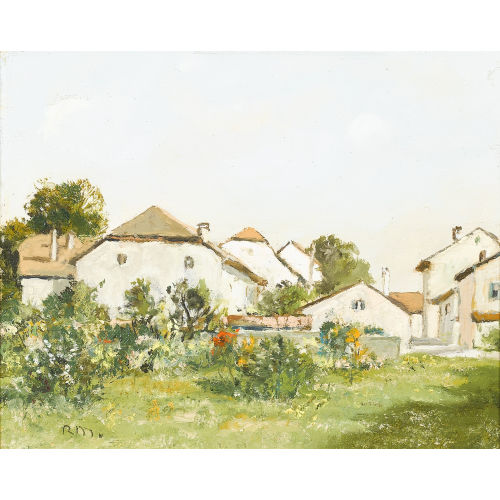 RUDOLF M�LLER : 'Aimable village de Founex' (DOBIASCHOFSKY AUKTIONEN AG)