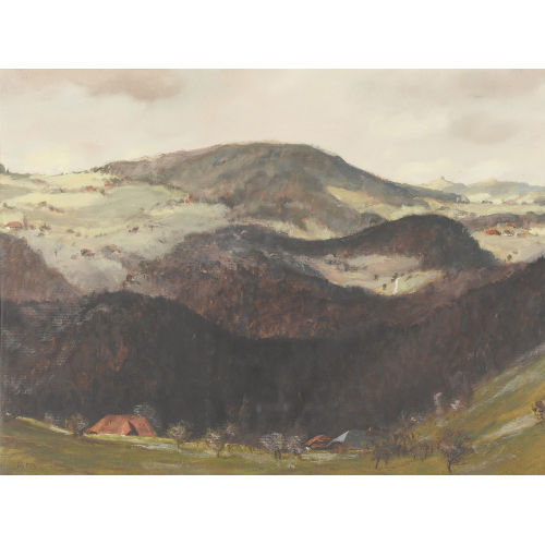 RUDOLF M�LLER : 'Morgen in Kappelengraben' (DOBIASCHOFSKY AUKTIONEN AG)