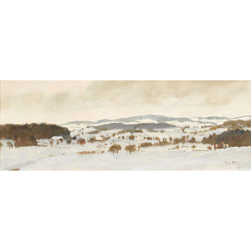 RUDOLF M�LLER : 'Dezemberabend' (DOBIASCHOFSKY AUKTIONEN AG)