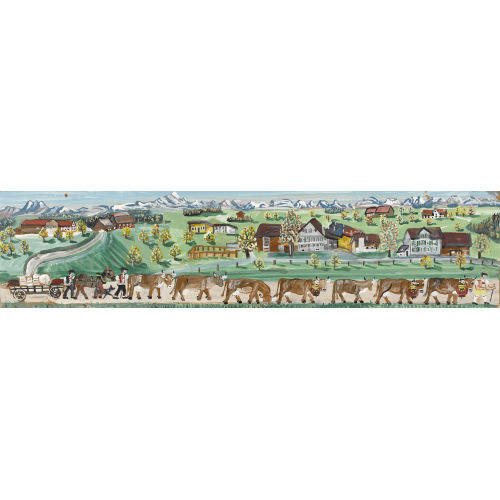 JOHANN EUGSTER : Alpabfahrt (DOBIASCHOFSKY AUKTIONEN AG)