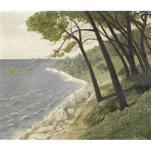 NICOLAS VON ROESSEL : 'Sous les pins de Cap Martin' (DOBIASCHOFSKY AUKTIONEN AG)