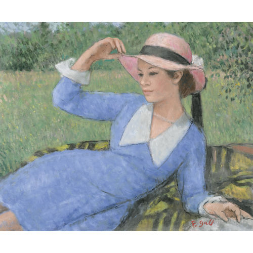 FRAN�OIS GALL : 'Femme au chapeau' (DOBIASCHOFSKY AUKTIONEN AG)