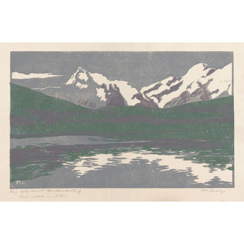 MARTHA CUNZ : 'Graustock und Titlis' (DOBIASCHOFSKY AUKTIONEN AG)