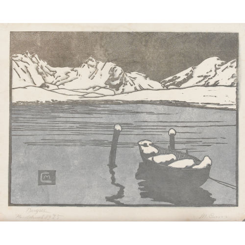 MARTHA CUNZ : 'Bergsee' (DOBIASCHOFSKY AUKTIONEN AG)