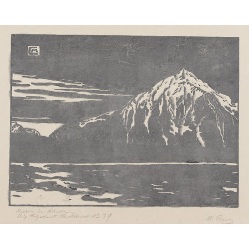 MARTHA CUNZ : 'Niesen im Schnee' (DOBIASCHOFSKY AUKTIONEN AG)