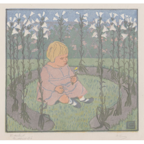 MARTHA CUNZ : 'Kinderland' (DOBIASCHOFSKY AUKTIONEN AG)