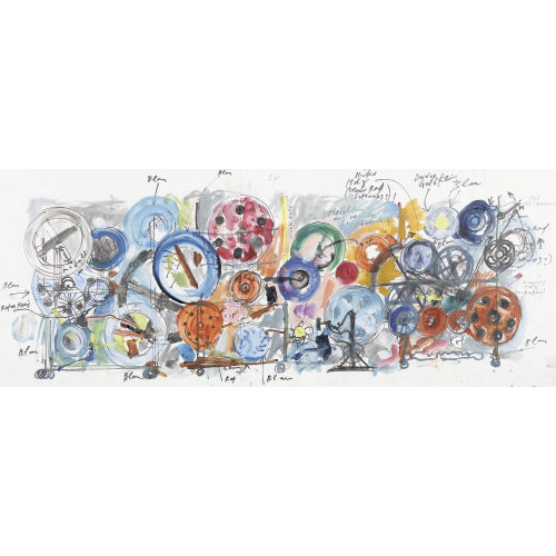 JEAN TINGUELY : Studie zu einer Maschine (DOBIASCHOFSKY AUKTIONEN AG)