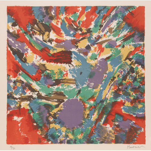 ALFRED MANESSIER : Ohne Titel (DOBIASCHOFSKY AUKTIONEN AG)