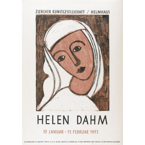 HELEN DAHM : 'Z�rcher Kunstgesellschaft Helen Dahm 1953' (DOBIASCHOFSKY AUKTIONEN AG)