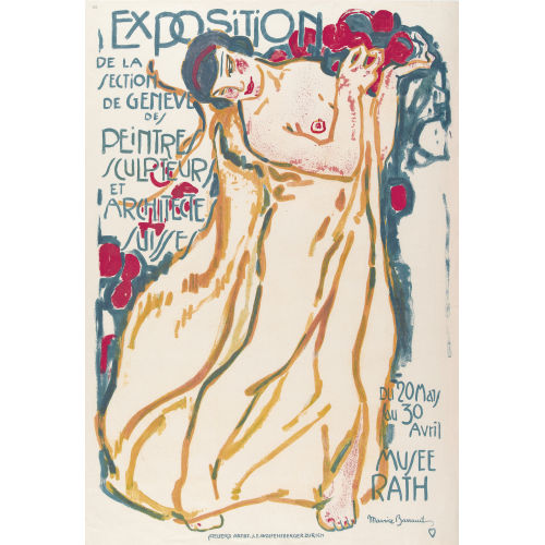 MAURICE BARRAUD : 'Exposition de la section...' (DOBIASCHOFSKY AUKTIONEN AG)