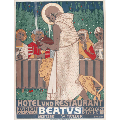 BURKHARD MANGOLD : 'Hotel und Restaurant Beatus' (DOBIASCHOFSKY AUKTIONEN AG)