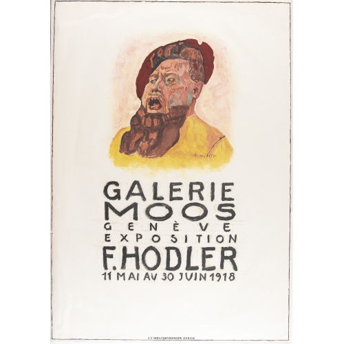 FERDINAND HODLER : 'Galerie Moos 1918' (DOBIASCHOFSKY AUKTIONEN AG)