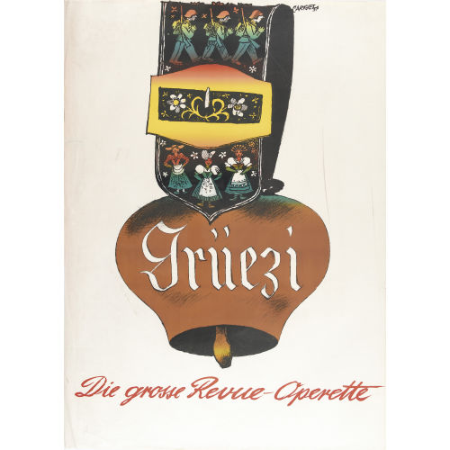 ALOIS CARIGIET : 'Gr�ezi. Die grosse Revue Operette' (DOBIASCHOFSKY AUKTIONEN AG)