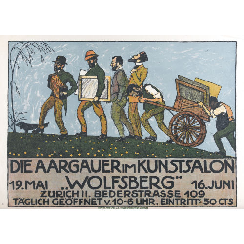 ERNEST BOLENS : 'Die Aargauer kommen' (DOBIASCHOFSKY AUKTIONEN AG)
