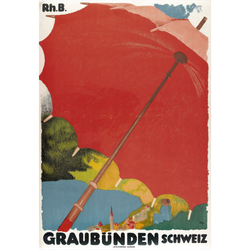 AUGUSTO GIACOMETTI : 'Graub�nden Schweiz' (DOBIASCHOFSKY AUKTIONEN AG)