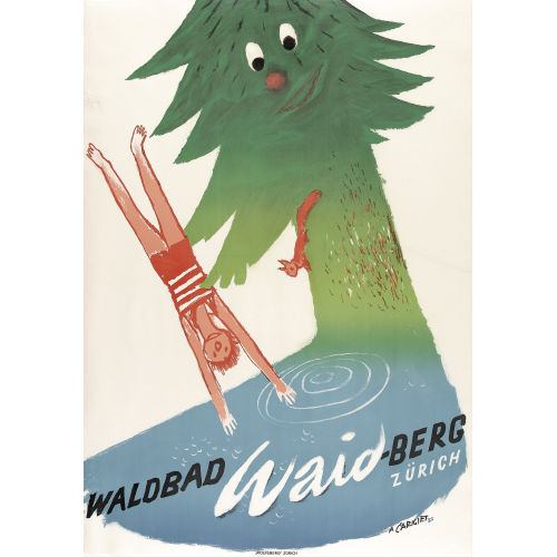 ALOIS CARIGIET : 'Waldbad Waid-Berg Z�rich' (DOBIASCHOFSKY AUKTIONEN AG)