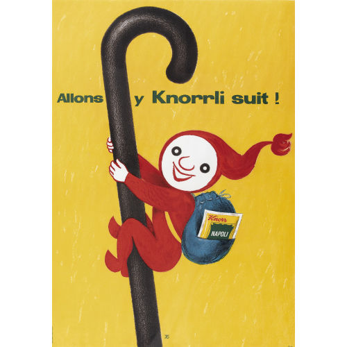 HANS TOMAMICHEL : 'Allons-y Knorrli suit' (DOBIASCHOFSKY AUKTIONEN AG)