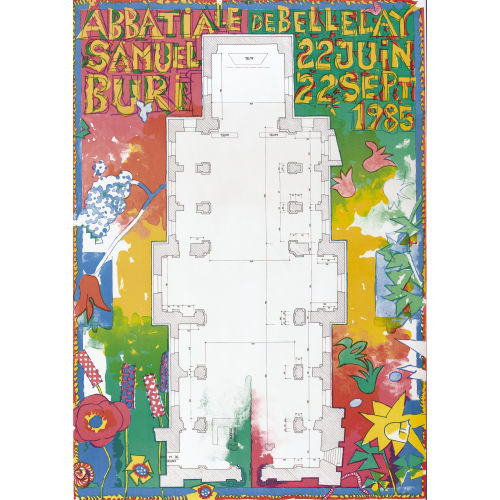 SAMUEL BURI : 'Abbatiale de Bellelay 1985' (DOBIASCHOFSKY AUKTIONEN AG)