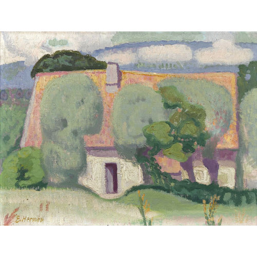 ERICH HERMES : 'Maison en Savoie' (DOBIASCHOFSKY AUKTIONEN AG)