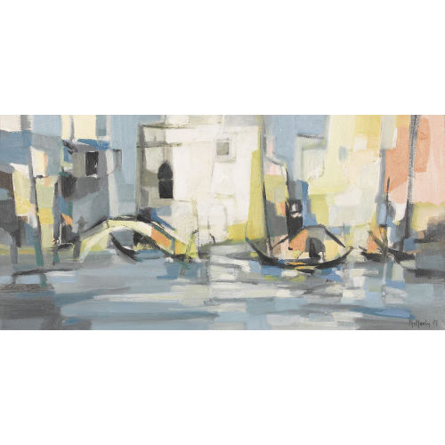 MARCEL MOULY : 'Venise (Matin), lumi�re blanche' (DOBIASCHOFSKY AUKTIONEN AG)