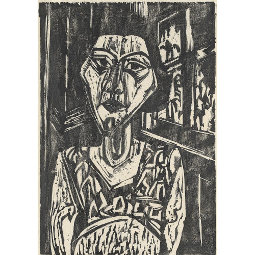 ALBERT M�LLER : M�dchen am Fenster (DOBIASCHOFSKY AUKTIONEN AG)