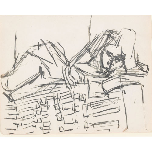 ALBERT M�LLER : Liegene Frau (DOBIASCHOFSKY AUKTIONEN AG)