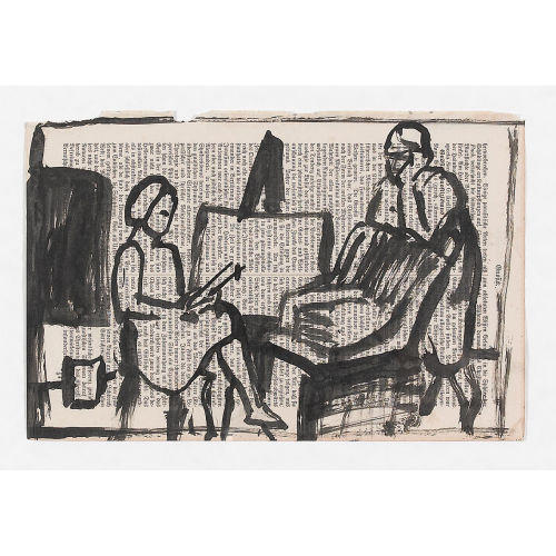A.R. (EIGTL. WINCKLER PENCK : 'Die Flippige' (DOBIASCHOFSKY AUKTIONEN AG)