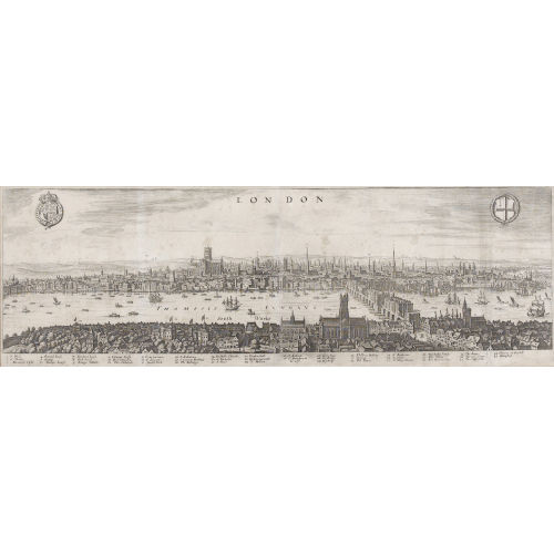 MATTH�US D.�. MERIAN : 'London' (DOBIASCHOFSKY AUKTIONEN AG)