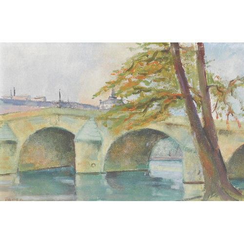 PAUL JAKOB) PAOLO (EIGTL. M�LLER : 'Pont Royal' (DOBIASCHOFSKY AUKTIONEN AG)