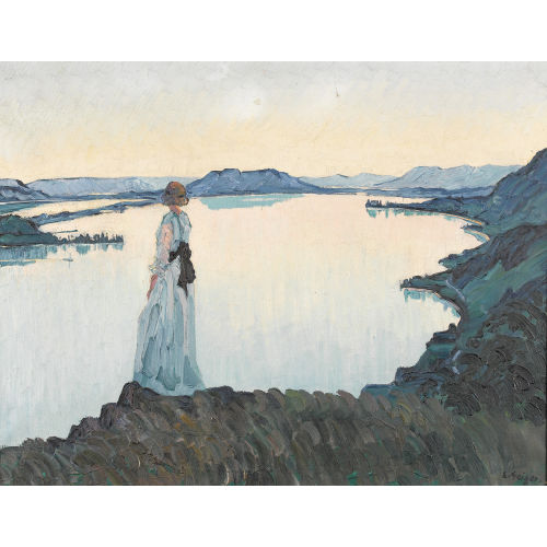 ERNST SAMUEL GEIGER : 'Abend' (DOBIASCHOFSKY AUKTIONEN AG)