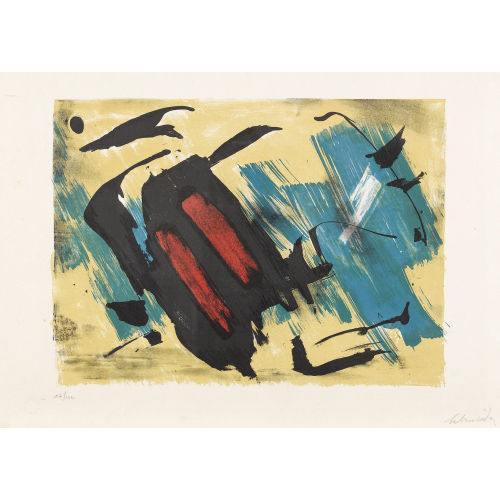 GERARD SCHNEIDER : Expressive Komposition (DOBIASCHOFSKY AUKTIONEN AG)