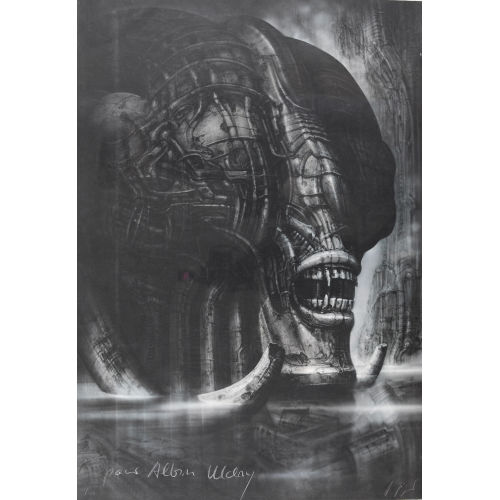 HANS-RUEDI GIGER : Kopf (DOBIASCHOFSKY AUKTIONEN AG)