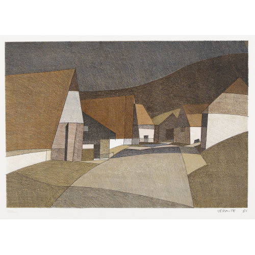 JEAN-PIERRE (EIGTL. SCHMID LERMITE : Village (DOBIASCHOFSKY AUKTIONEN AG)