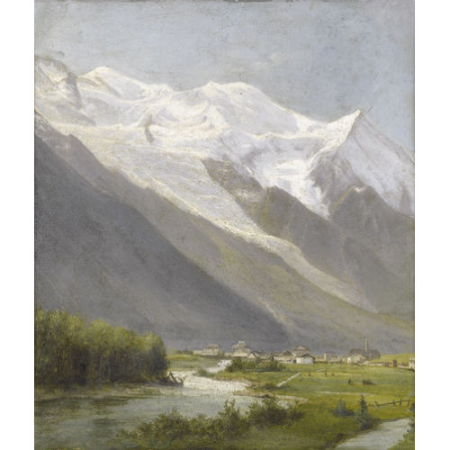 GABRIEL LOPPE : Ansicht von Chamonix (DOBIASCHOFSKY AUKTIONEN AG)