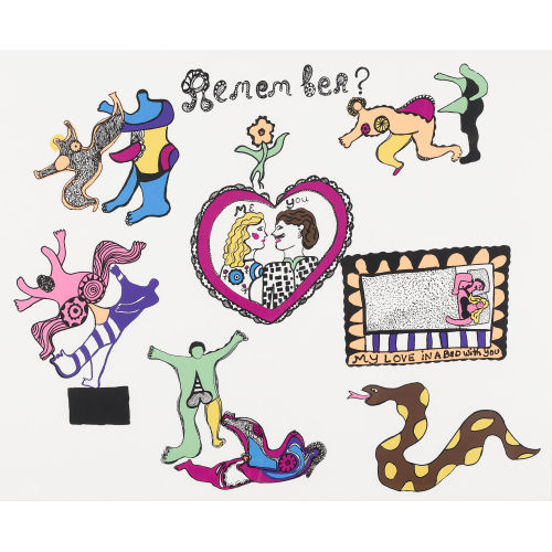 NIKI DE SAINT-PHALLE : Konvolut (DOBIASCHOFSKY AUKTIONEN AG)
